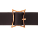 Boucle en bronze pour ceinture en cuir de 20 mm - IBE 