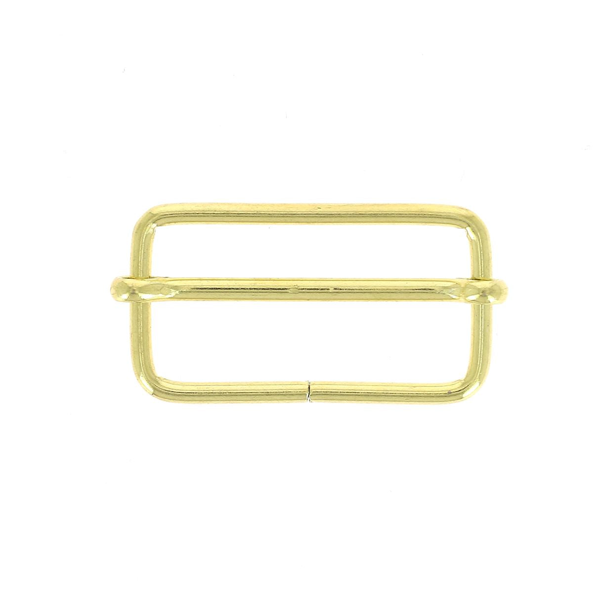 Boucles coulissantes - LAITON - Fil fin - 40 x 20 mm