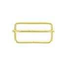 Boucles coulissantes - LAITON - Fil fin - 40 x 20 mm