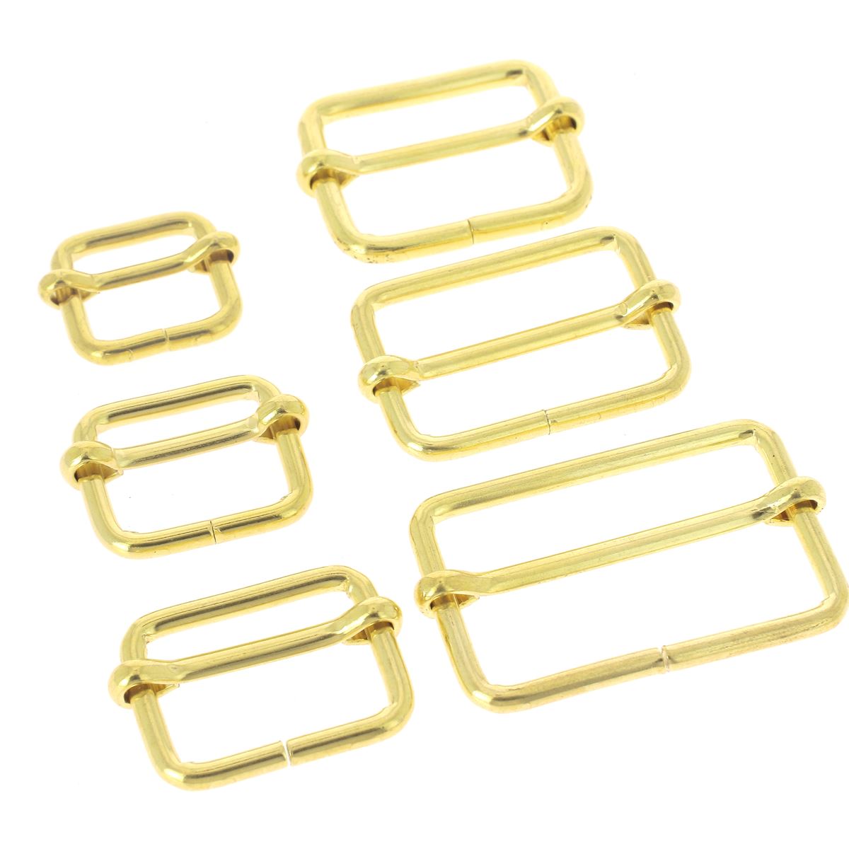 Gamme boucles coulissantes - LAITON - Fil épais