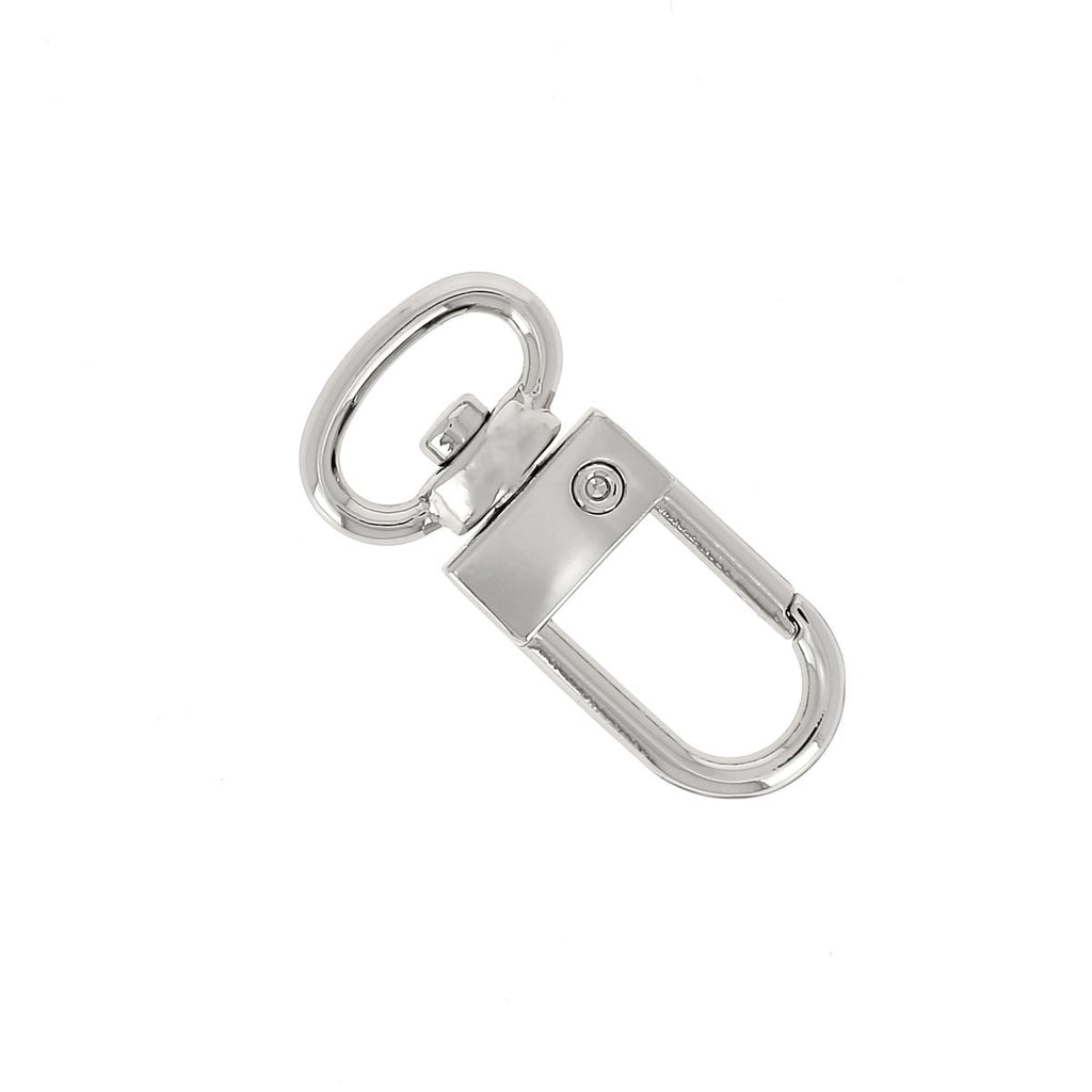Mousqueton Rotatif Anneau Tournant En Acier Inoxydable EBTOOLS - 6mm - Pour Mousqueton Ou Accroche Manille Pivotante