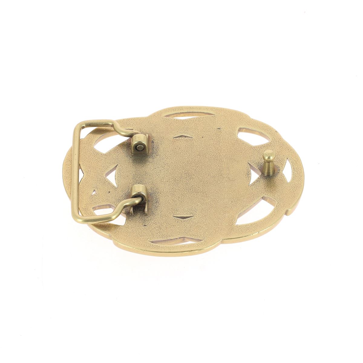 Boucle de ceinturon ROZ pour lanière en cuir de 4 cm - DORÉ LUXE 