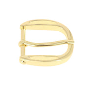 Boucle de ceinture DOL 30mm en boucle de ceinture pour accessoire de mode, vue rapprochée sur la boucle en métal.