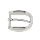 Boucle de ceinture DOL pour lanière en cuir de 30mm - Nickelé