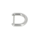 Départ de poignée en inox à visser - 15mm - NICKELÉ