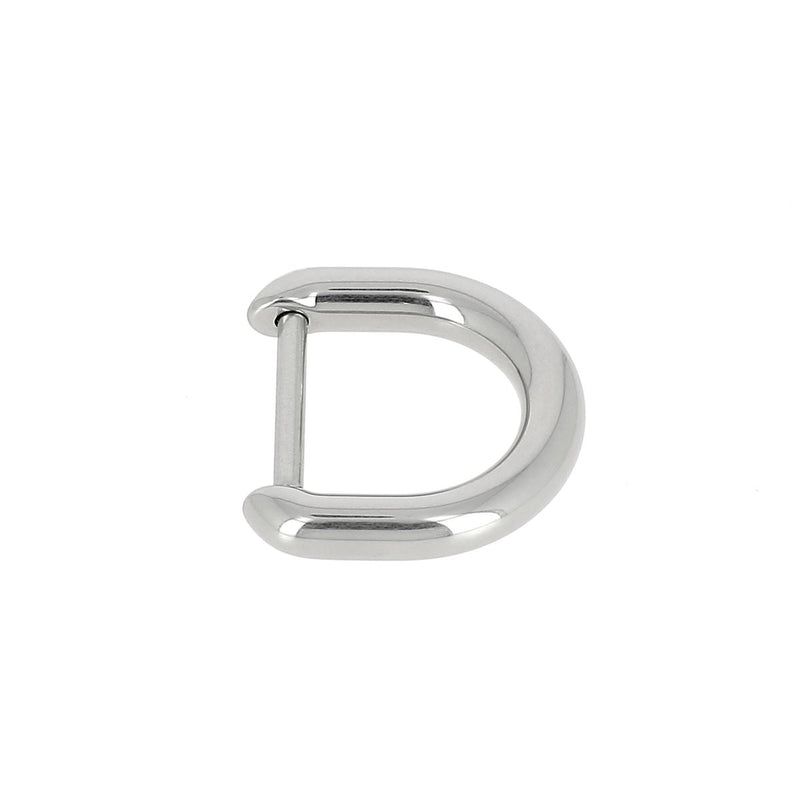 Départ de poignée en inox à visser - 15mm - NICKELÉ