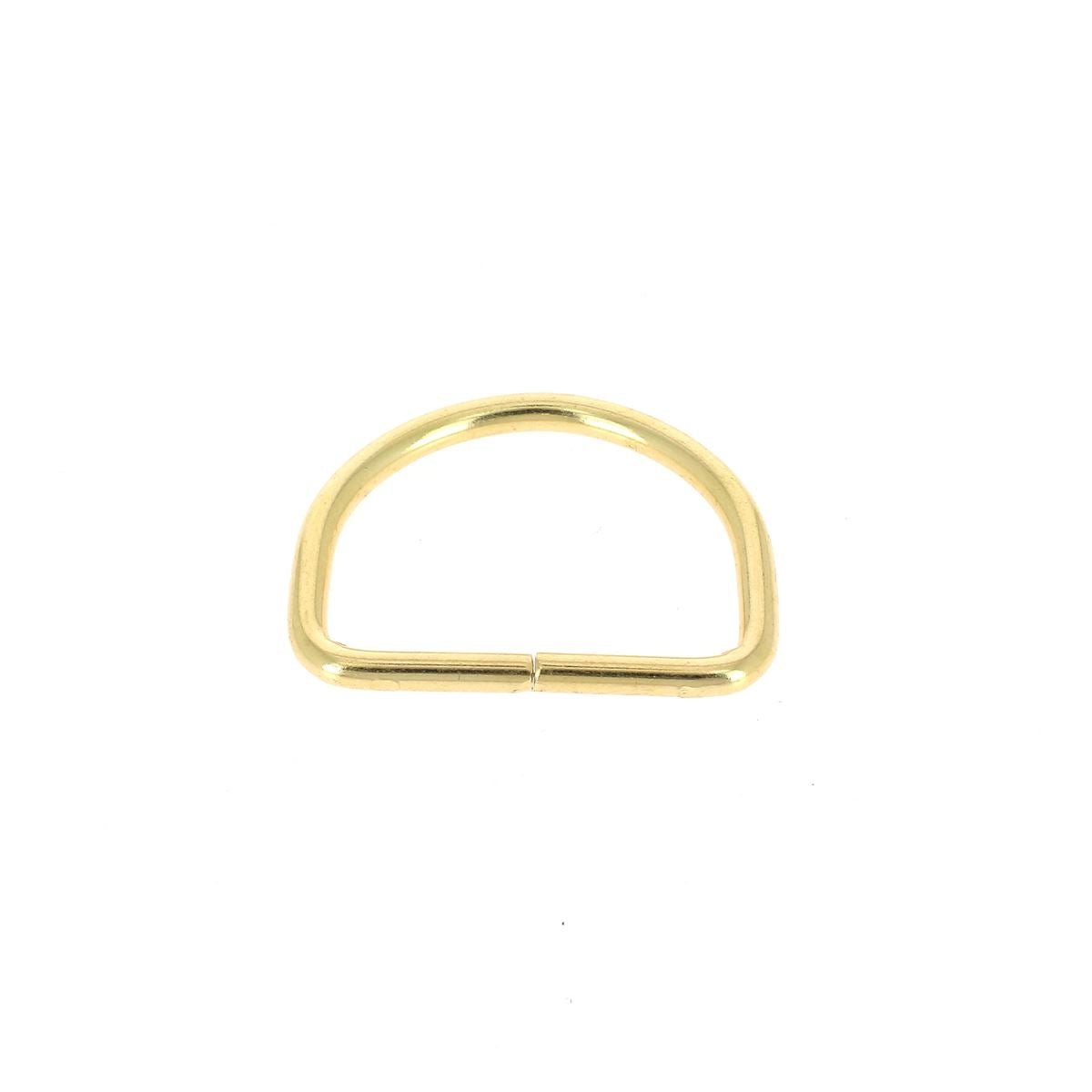Anneau demi-rond en acier - LAITON - 30mm