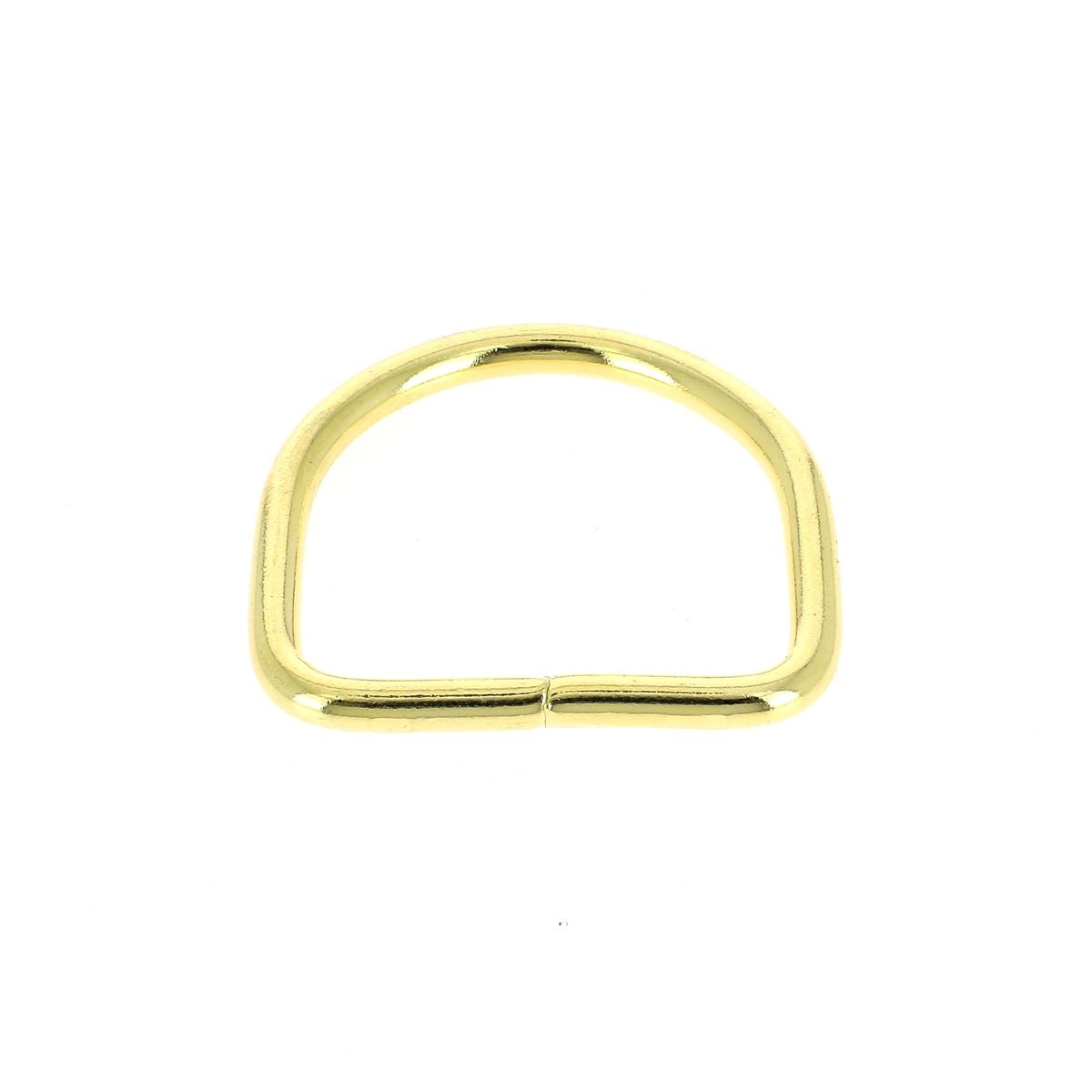 Anneau demi-rond en acier - LAITON - 35mm