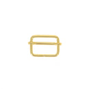 Boucle coulissante - DORÉ CLAIR - Fil fin - 20x14mm