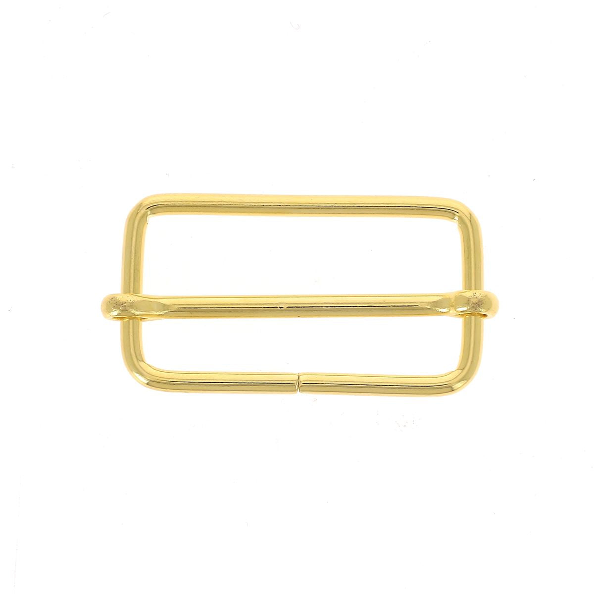 Boucle coulissante - DORÉ CLAIR - Fil fin - 40x20mm