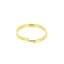 Anneau rond de porte-clés - LAITON - 22mm