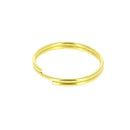 Anneau rond de porte-clés - LAITON - 25mm