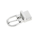 Boucle de ceinture réversible à griffe 30 mm finition nickelée