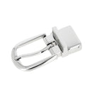 Boucle de ceinture réversible à griffe 25 mm finition nickelée