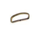 Passant de ceinture en acier - Laiton vieilli - 25 mm