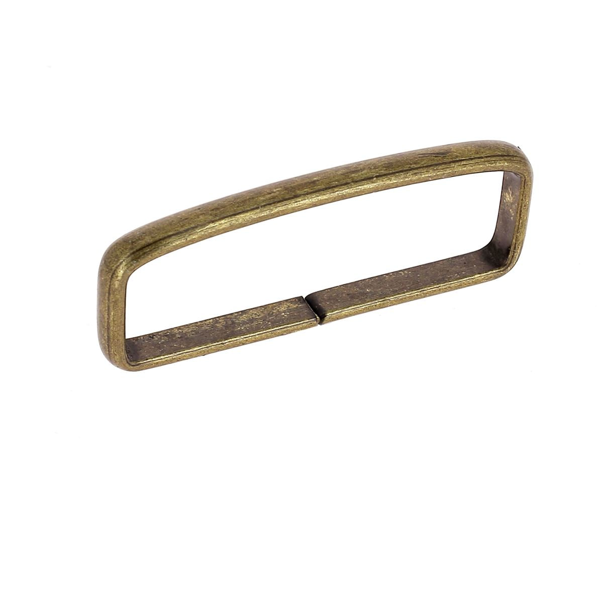 Passant de ceinture en acier - Laiton vieilli - 40 mm