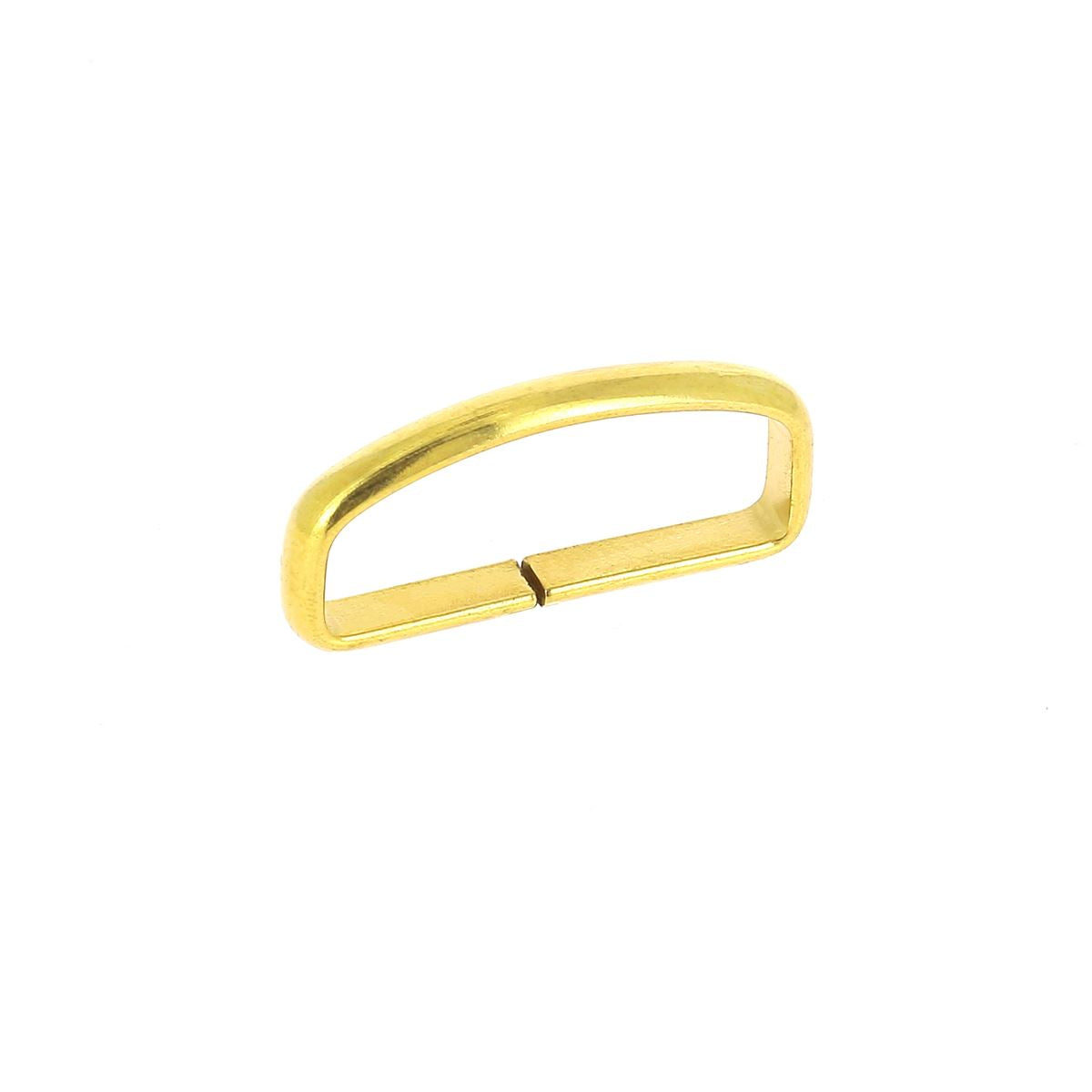 Passant de ceinture en acier - Laiton - 25 mm