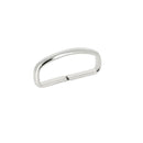 Passant de ceinture en acier - Nickelé - 25 mm