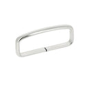 Passant de ceinture en acier - Nickelé - 35 mm