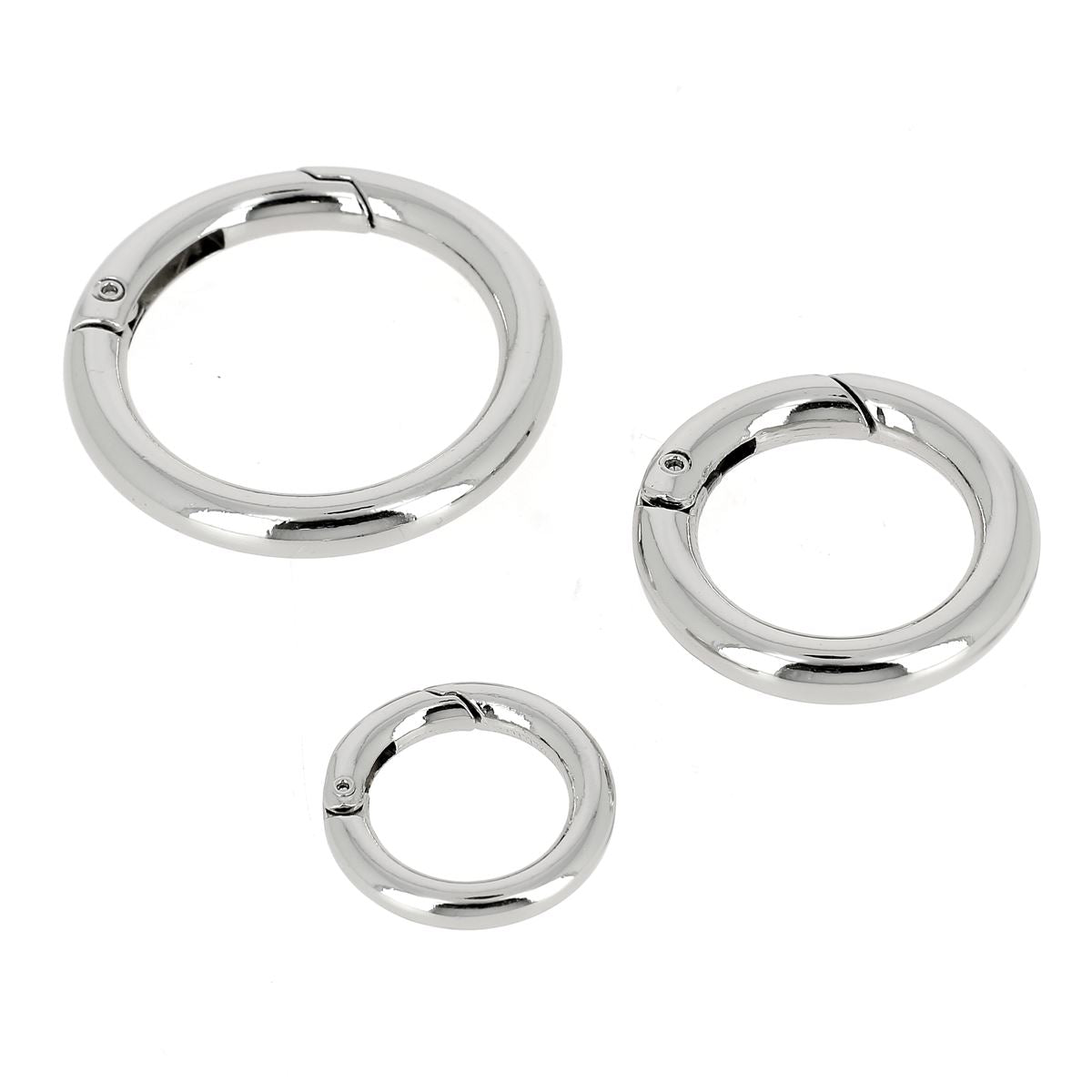 Mousqueton rond - Nickelé