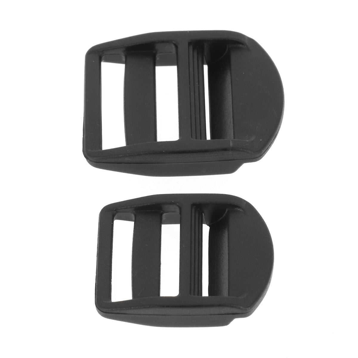 Boucle de réglage pour bretelles en plastique noir