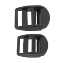 Boucle de réglage pour bretelles en plastique noir