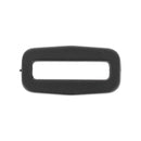 Passant rectangulaire en plastique - NOIR - 30mm