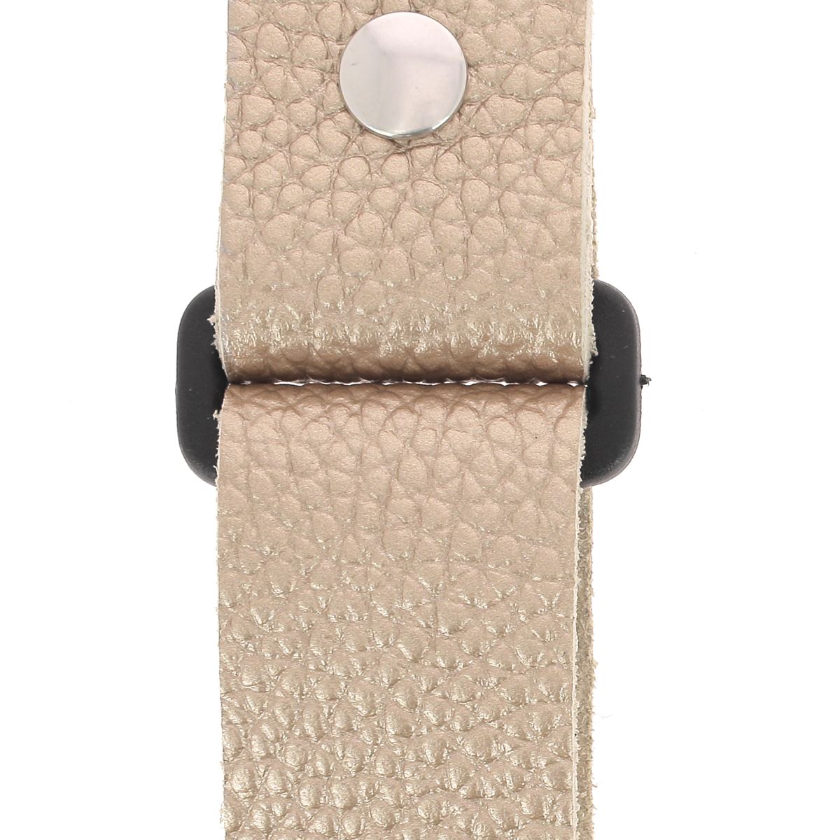 Passant rectangulaire en plastique noir pour accrocher une lanière à un sac