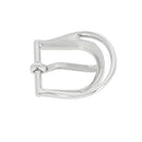 Boucle arrondie et ajourée pour ceinture en cuir DIY 25 mm