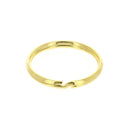 Anneau porte-clés laiton vieilli 25 mm - Deco Cuir