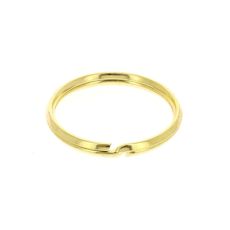 Anneau porte-clés laiton vieilli 25 mm - Deco Cuir