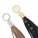 Porte-clé pompon 13mm à mousqueton rond