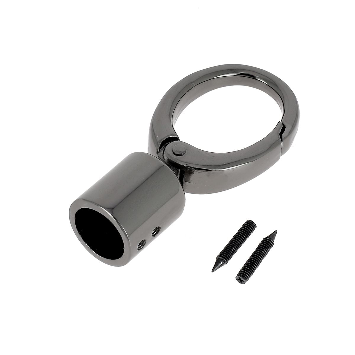 Cloche à pompon avec mousqueton ovale - Canon de fusil