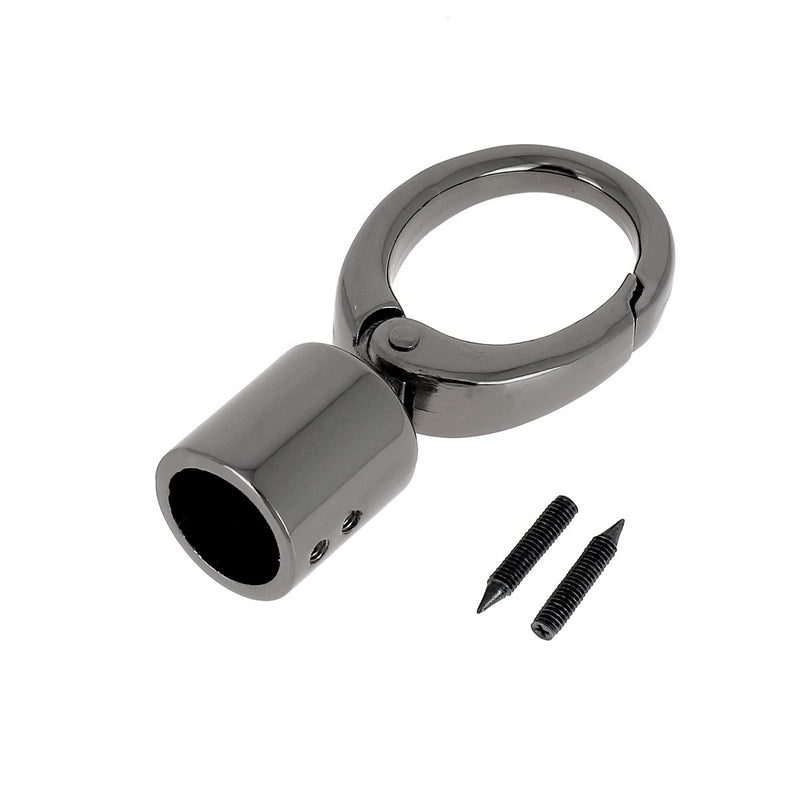 Cloche à pompon avec mousqueton ovale - Canon de fusil