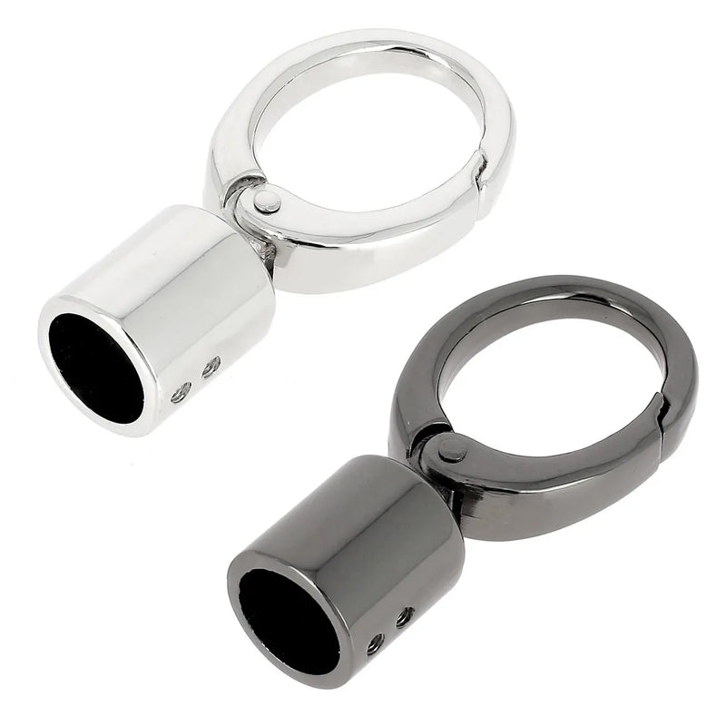 Embout pour pompon en métal pour porte-clé et bijou de sac