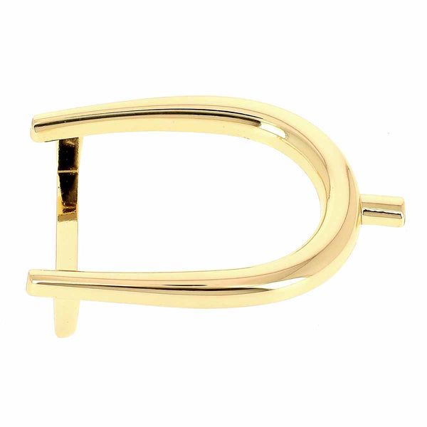 Boucle de ceinture forme éperon - 30 mm - Doré