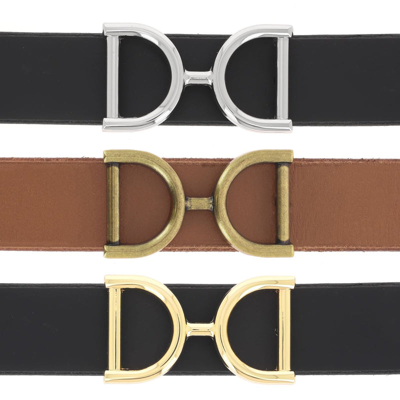 Boucle ceinture style équitation - Ceinture en cuir DIY