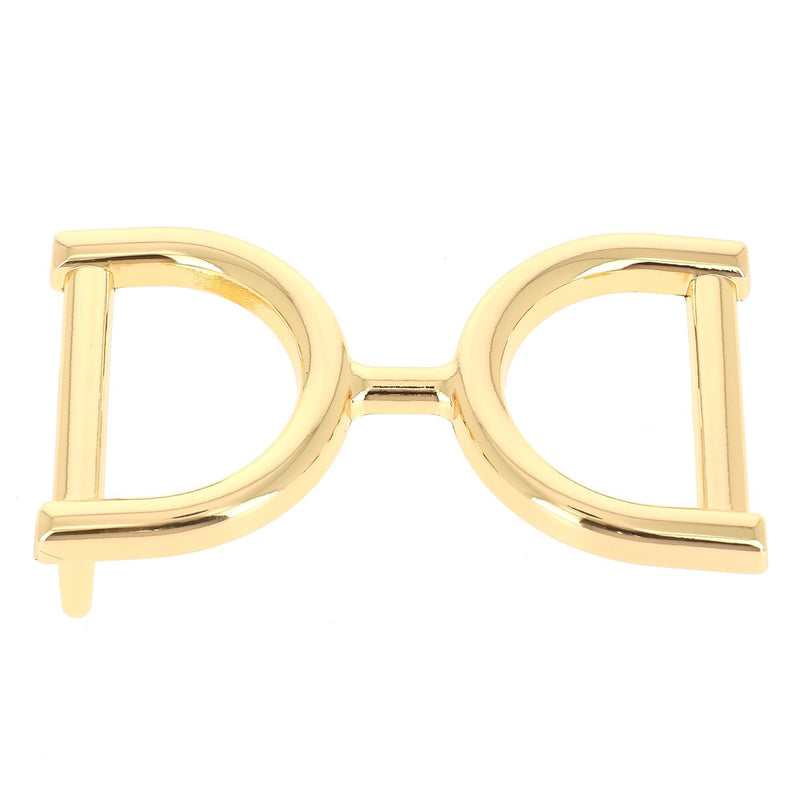 Boucle ceinture style équitation - Ceinture 4 cm - Doré clair