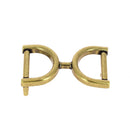 Boucle ceinture style équitation - Ceinture 3 cm - Laiton vieilli