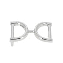 Boucle ceinture style équitation - Ceinture 3 cm - Nickelé