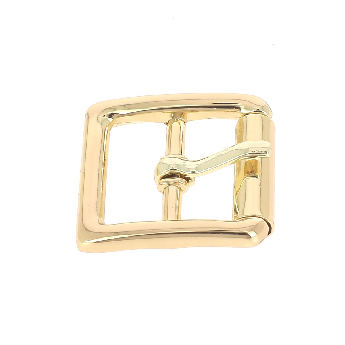 Boucle de ceinture double à rouleau MOK - doré clair - 20 mm