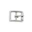 Boucle de ceinture double à rouleau MOK - Nickelé - 16 mm