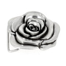Boucle de ceinturon rose - ARGENT VIEILLI - Pour ceinture de 40 mm