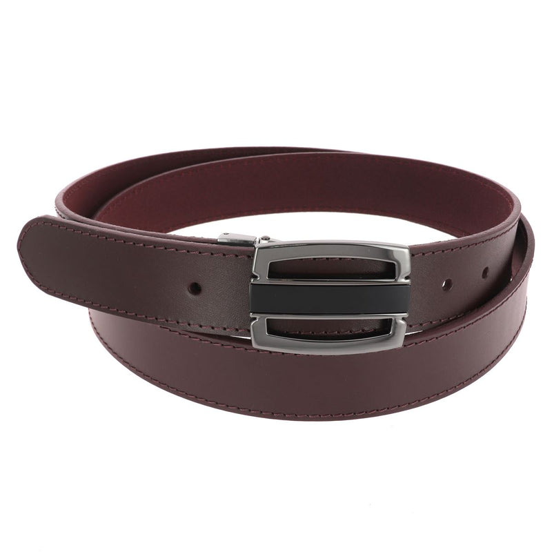 ceinture en cuir avec boucle style contemporain et original