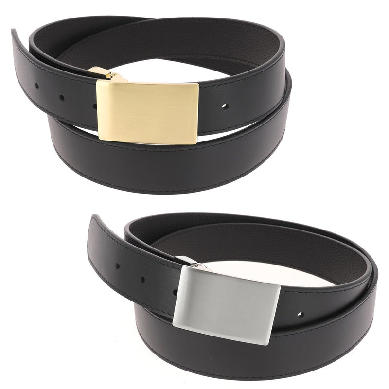 Ceinture en cuir 3,5 cm avec boucle à griffe ZIO pour accroche rapide.