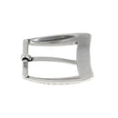 Boucle de ceinture en argent vieilli de 30mm, style boucle de ceinture en bouclerie, finition élégante et robuste.