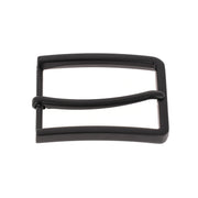 Boucle de ceinture en acier noir mat de 35mm de la marque Autres, boucle de ceinture robuste et élégante.