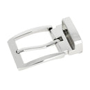 Boucle de ceinture à griffe YPA en nickelée, 30mm, pour fixation solide sur ceinture, en métal robuste.
