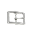 Boucle de ceinture double IFA - 30mm - Nickelé satiné