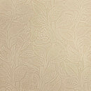 Peau entière de cuir de basane FRANCE imprimé FLORAL - NATUREL BAF26